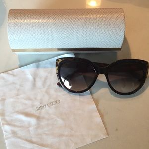Jimmy Choo Nicky Sunglasses - Tortoise